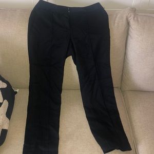 Brand new herringbone pattern navy dress pants